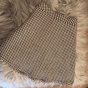 Forever 21 gingham skater skirt